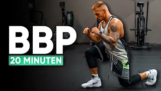 BAUCH BEINE PO Workout zum Mitmachen (20 Minuten)