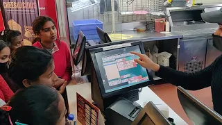 Billing Procedure, Cash Counter learning Tourism & Hospitality  Vocational Students Domino's Pizza