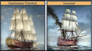 Napoleon: Total War 1vs1: Santísima Trinidad vs Ironclad