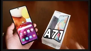 Samsung Galaxy A71 Unboxing and First Look