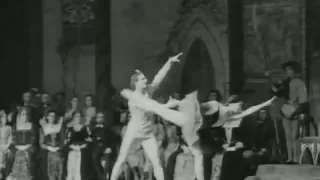 SWAN LAKE - Black Swan (Plisetskaya debut, 1947)