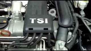 Работа непрогретого двигателя 1.2 TSI