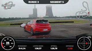 Trackday Meppen Hyundai I30N vs Hyundai i30N Testsession