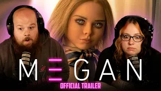 OH HELL NO! | M3GAN Official Trailer (REACTION)