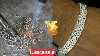 Silver Jewellery Mans Bracelet Making. Man's Jewellery Silver Bracelet Tutorial. AR Jewellery।