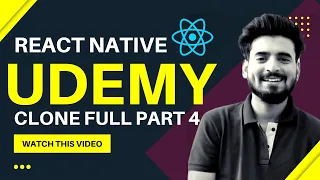 Udemy React Native Clone - Part 4 | Json Data Added in List | Engineer Codewala