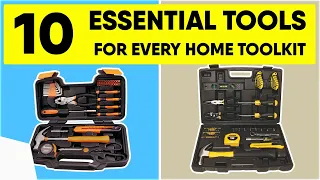 10 essential tools for every home toolkit | Best homeowner tool set | Best tool kit for the money!