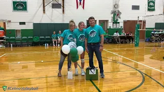 Celina Volleyball Senior Night, 10/11/2022