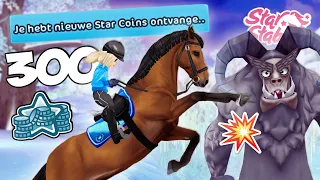 GRATIS STAR COINS CODE + AANGEVALLEN DOOR MONSTER! 😱 - Update | Star Stable | Daphne draaft door