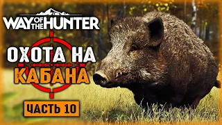 ОХОТА В ТРАНСИЛЬВАНИИ! ОХОТА НА КАБАНА! | Way of the Hunter 🐻 | Часть #10