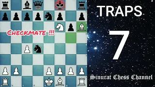 7 BEST CHESS TRAPS IN JUST 5 MINUTES ARE VERY EASY TO DO FOR EVERYONE || 100% SUCCESS PART 2