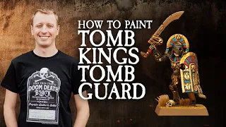 How to paint Warhammer the Old World Tomb Guard | Duncan Rhodes
