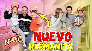 LE DAMOS UN NUEVO HERMANITO A DYLAN 😱 LOCURA MÁXIMA CON CUATRO HIJOS | Familia Amiguindy