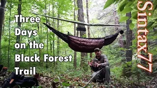 Solo Hiking the Black Forest Trail - Hammock Camping Trip - 3 Days , 42 Miles