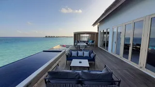 Hard Rock Hotel Maldives. Rock Star Villa. Luxury overwater villa private pool. Full room tour