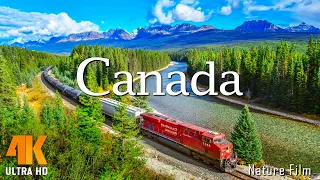 Canada's Nature 4K • Relaxation Film with Peaceful Relaxing Music • Video UltraHD