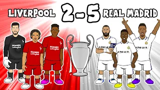 💥2-5! LIVERPOOL vs REAL MADRID💥 (Champions Leagues 2023 Vinicius Benzema Goals Highlights)