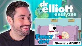 Doctor REACTS To Family Guy | Psychiatrist Analyzes Stewie's ADHD | Dr Elliott