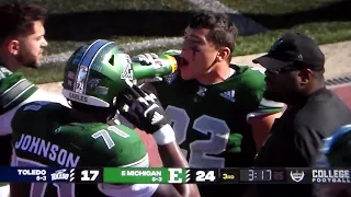 Eastern Michigan RB Samson Evans 11 yard TD run vs. Toledo