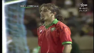 Morocco vs Croatia المغرب و كرواتيا ودي 1996