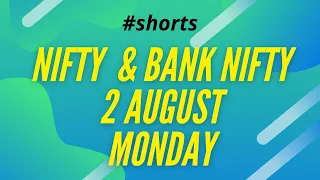 🔴NIFTY/BANK NIFTY 2 AUGUST MONDAY|TRADE SUGGESTIONS