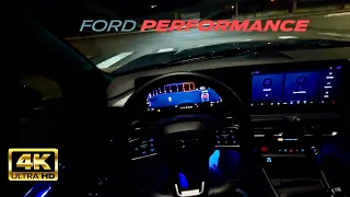 2024 ford mustang GT premium* POV night drive* pulls and downshifts