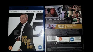 No Time To Die 2 Disc Collector's Edition Blu-Ray Product Review