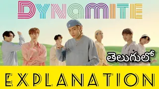 BTS Dynamite song MV explanation inTelugu||BTS mv explanation in Telugu