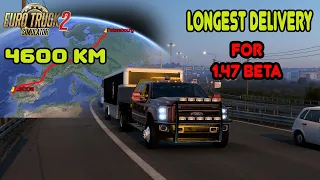 ETS2 Longest Delivery St.Petersburg (Rus) to Lisboa (Por) (1.47 Open Beta) [4600 Km]