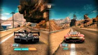 Split Second : Velocity Split Screen [elimination gameplay] HD