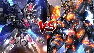 Gundam Supreme Battle: Gundam Aerial Rebuild Vs Banshee Norn