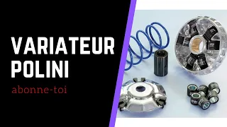 Présentation du variateur Polini ( HI SPEED )