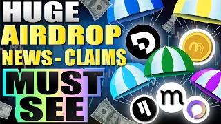 🔥 Huge Airdrop News and Claims 💥 MUST SEE  👀