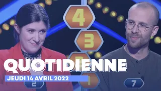 Emission Quotidienne du Jeudi 14 avril 2022 - Questions pour un Champion