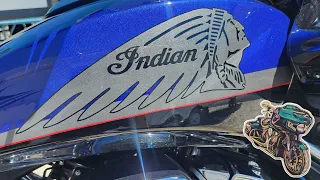 Pinstriped my Indian Challenger