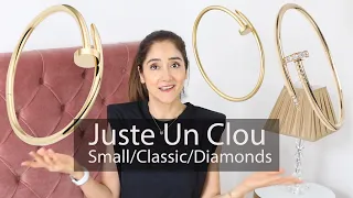 Juste Un Clou bracelet small vs regular (in-depth review)