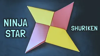How to make a ninja star shuriken
