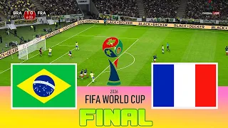 BRAZIL vs FRANCE - Final FIFA World Cup 2026 | Full Match New All Goals | Football Match