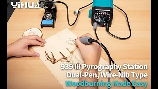 YIHUA 939 III Pyrography Wood Burning Station