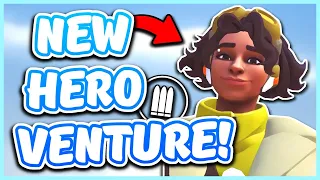 New Hero "VENTURE" Gameplay REVEALED