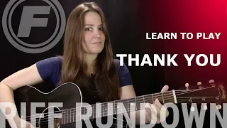 Learn to play "Thank You" Acoustic by Led Zeppelin