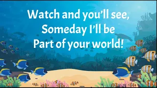 Part of Your World Reprise 2 Accompaniment Track Little Mermaid Jr