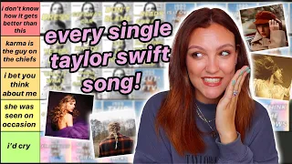 RANKING EVERY SINGLE TAYLOR SWIFT SONG...