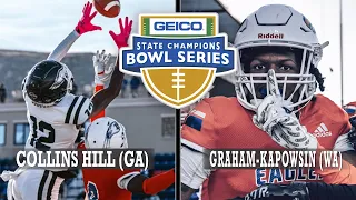 Collins Hill (GA) vs Graham-Kapowsin (WA) - GEICO State Champions Bowl Series - ESPN Highlights