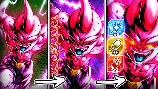 THE FULL EVOLUTION OF ULTRA KID BUU! DAY 1 TO 14* FULLY BOOSTED COMPILATION! | Dragon Ball Legends