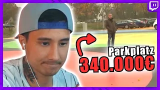 Ju reagiert auf REALER IRRSINN -  EiN BuNtEr PaRkPlaTz fÜr 340.000 €?? | Julien Bam Twitch Highlight