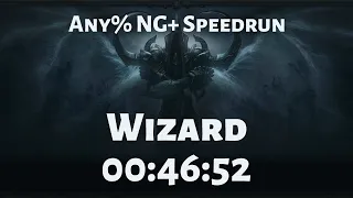Diablo III: Reaper of Souls - Any% NG+ Wizard Speedrun in 46:52