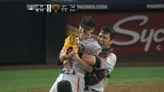 Tim Lincecum throws his first career no-hitter in 2013