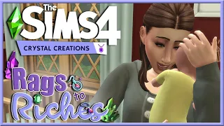 💎 Rags to Riches Challenge | The Sims 4 Crystal Creations | Part 15 💍