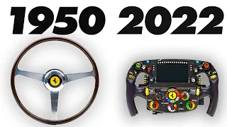 The Incredible Evolution of F1 Steering Wheels